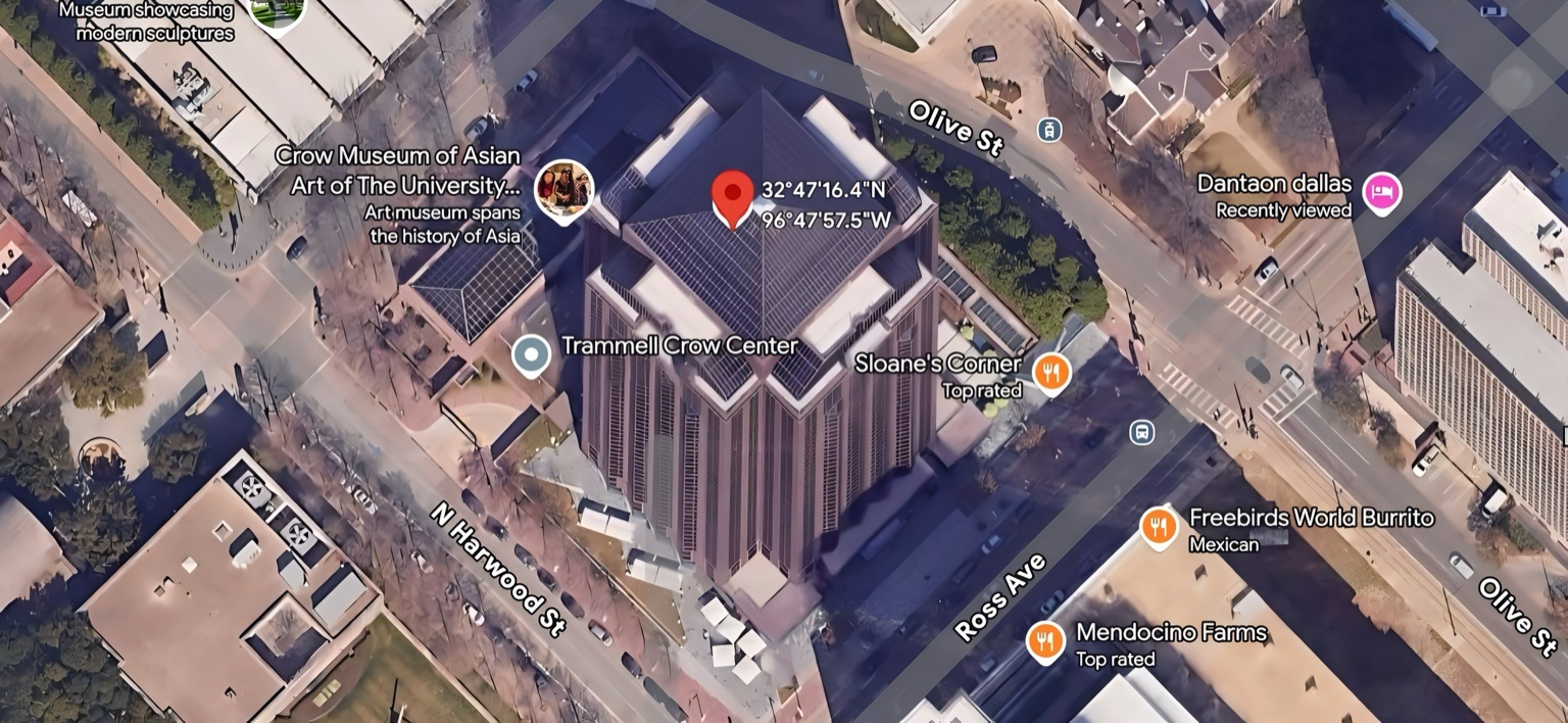 Map of PrudentProExchange’s Dallas headquarters